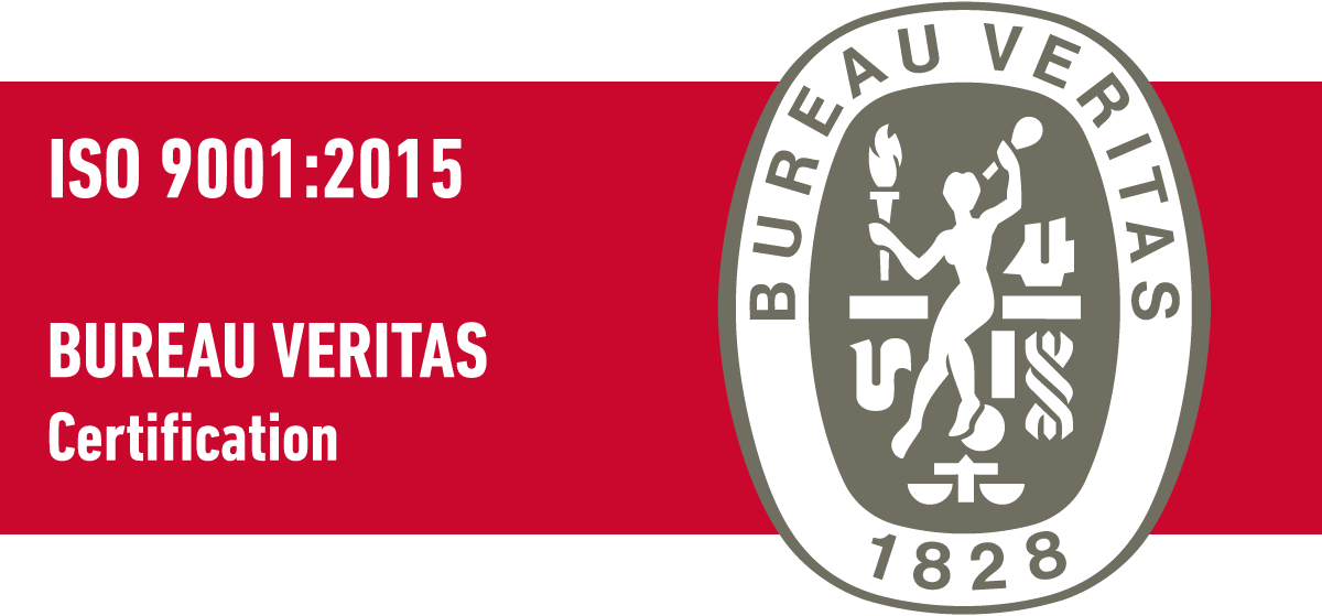 Certificado ISO 9001:2015 Bureau Veritas